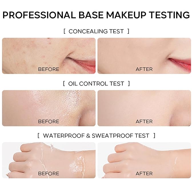 CC Cream Tinted Moisturizer with SPF 15, Color Cream Foundation(Natural)