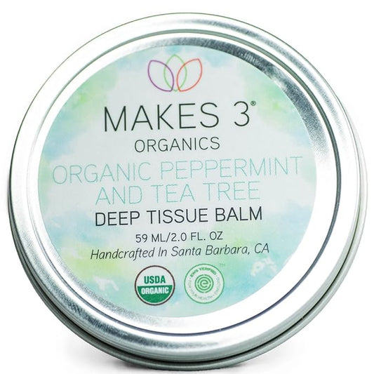 Deep Tissue Balm, Peppermint & Tea