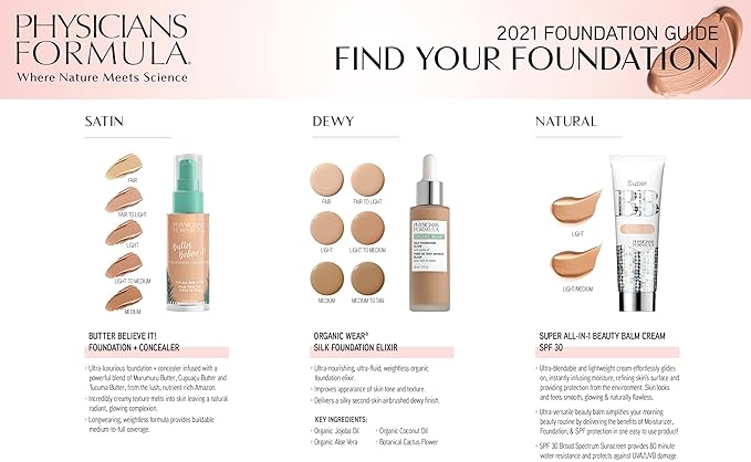 Physicians Formula Super BB All-in-1 Beauty Balm Cream Clinicially Tested