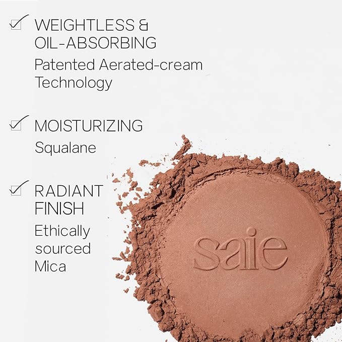 Saie Airset Radiant Loose Setting Powder - Weightless Deep () 0.14 oz