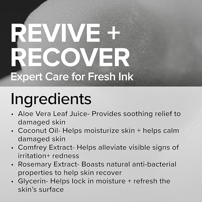 Mad Rabbit Tattoo Aftercare Kit – Tattoo Balm & Tattoo Foam Soap Cleanser – Tattoo Care for New Tattoos, Tattoo Moisturizer for Old Ink, Vegan, Fragrance-Free, Clean Ingredients