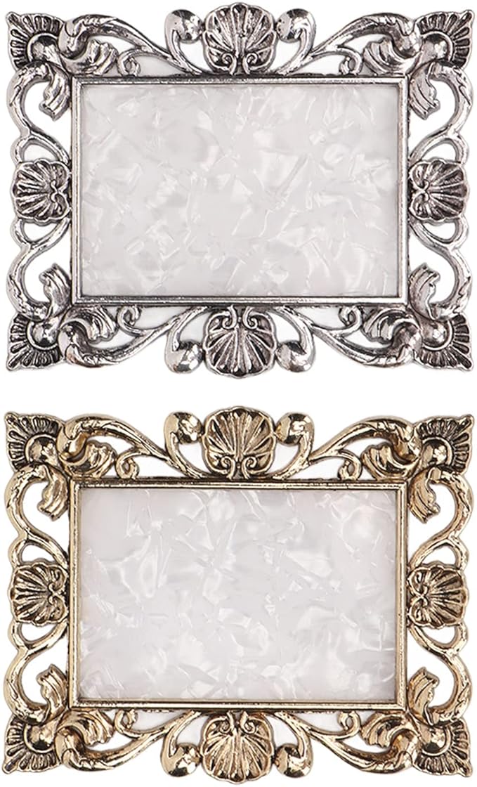 2pcs Resin Nail Art Palette, Nail Art Painting