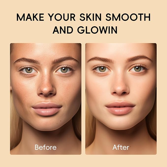 Turmeric Vitamin C Face Scrub Cream, Micro Particles Facial Scrub Exfoliating Clears Blackheads, Improve Dark Spot, with Walnut Shell Powder, Shea Butter Extract -3 PCS