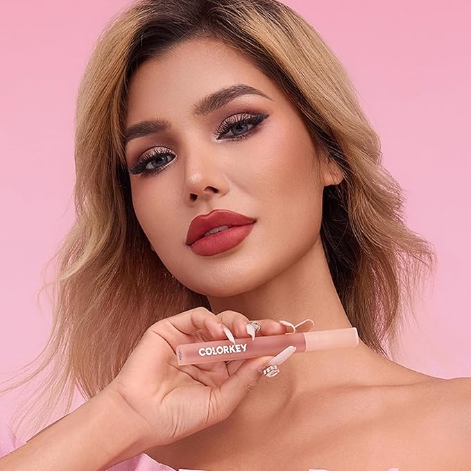 COLORKEY Soft Matte Water Tint | Matte Finishs | Long-Lasting | Moist Fit Without Stickiness | Moisturized | Waterproof (P333 Milk Pink)