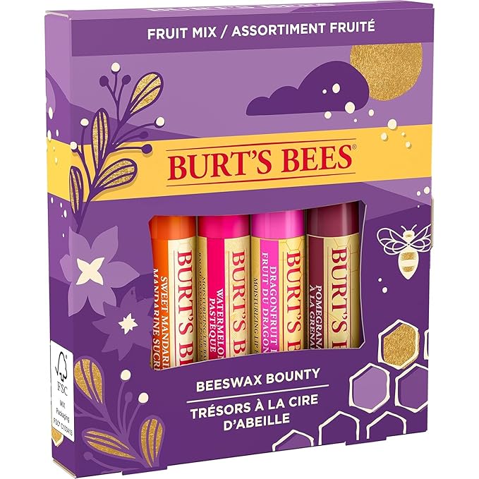 Burt's Bees Holiday Gift, 4 Lip Watermelon