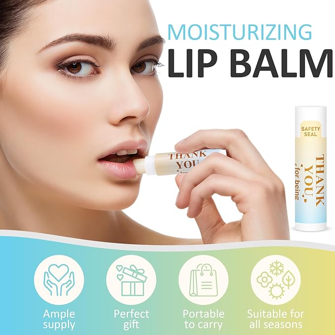 DMSKY Appreciation Gifts 60 Pcs Lip