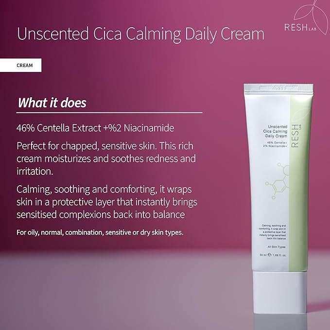 Korean Face Moisturizer for Sensitive Skin – Hydrating Face Cream 50ml | Anti-Redness, Soothing & Lightweight Daily Facial Moisturizer | Non-Greasy Hydration for Dry, Oily & Combination Skin