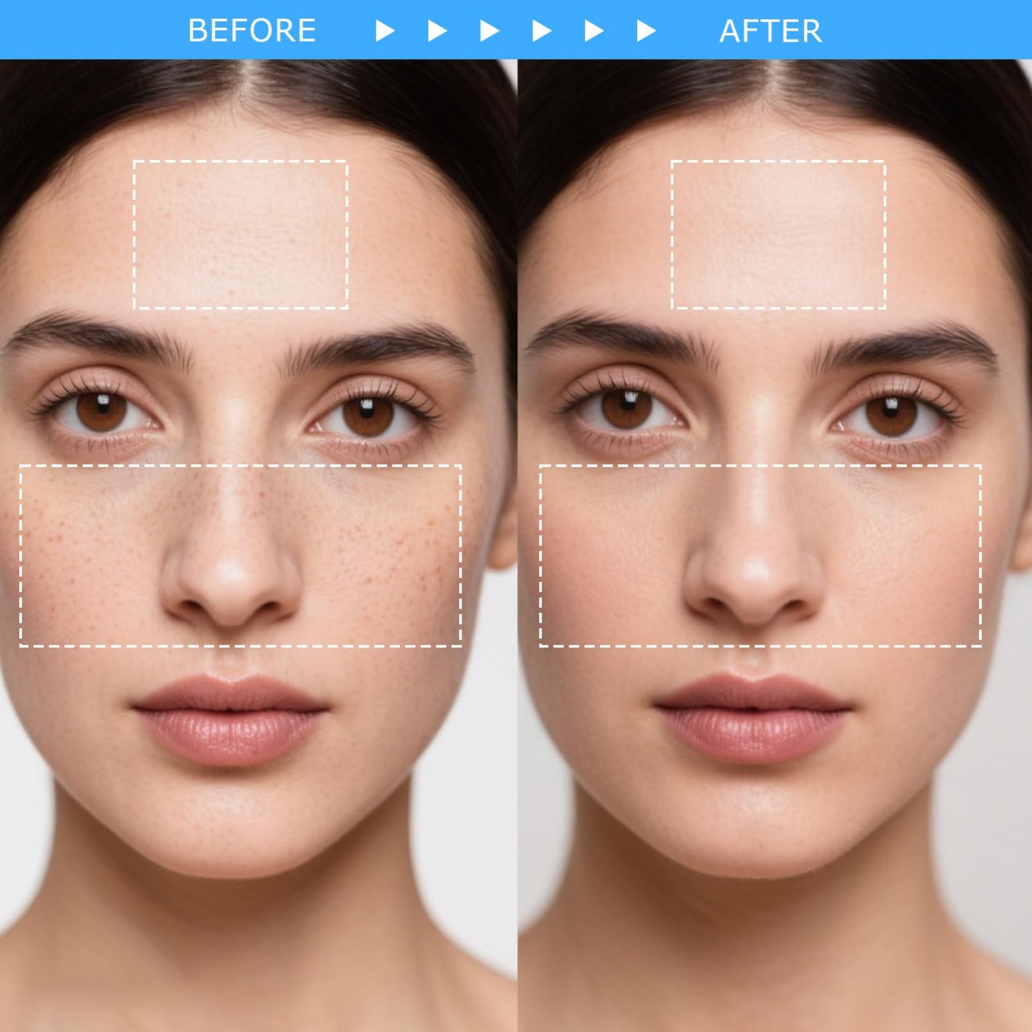 ISHERBIN 𝐶𝑒𝑛𝑡𝑒𝑙𝑙á Sunscreen SPF 50, Hyalu Cica Water-Fit Sun Serum, Face Sun Screen Long-Lasting Protection, Cen-tella Madagascar Sunscreen, NO White Cast - Dry Oily Korean Skincare (Blue 1)