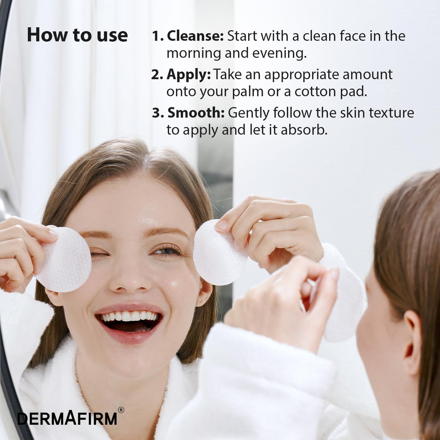 DERMAFIRM CICA AC Essence Toner 5.07 fl oz- Exfoliating with AHA BHA & Salicylic Acid, Centella Asiatica Soothing for Sensitive, Oily & Dry Skin, Korean Toner for Acne