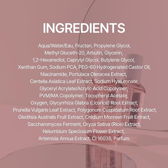 Fermented Fluid – Brightening & Hydrating Ampoule with Fructan Ferment Extract, Arbutin & Niacinamide, Improves Skin Tone & Radiance for Dry and Dull Skin. 1.69 fl.oz (50ml)