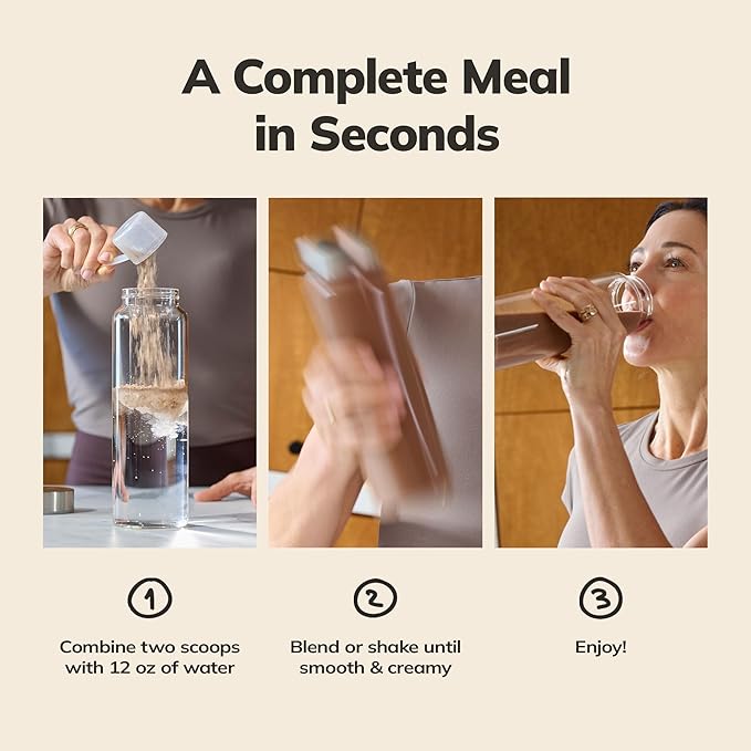 Ka’Chava Whole Body Meal Shake Chai 2 lb – Vegan Protein Powder with 85+ Superfoods & Greens – Plant-Based Meal Replacement with Probiotics & Digestive Enzymes – Gluten & Dairy Free (15 Servings)