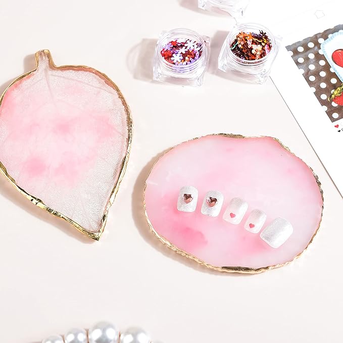 2 Pieces Nail Art Palettes Nail Polish Palette