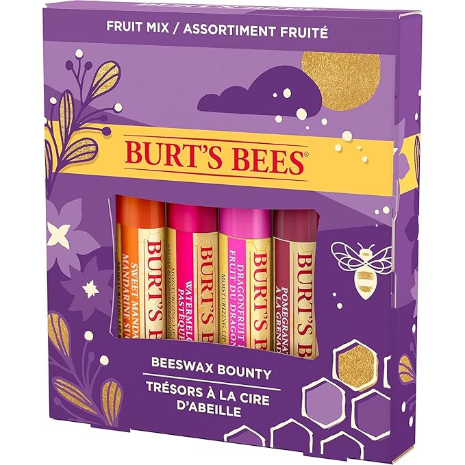 Burt's Bees Holiday Gift, 4 Lip Watermelon