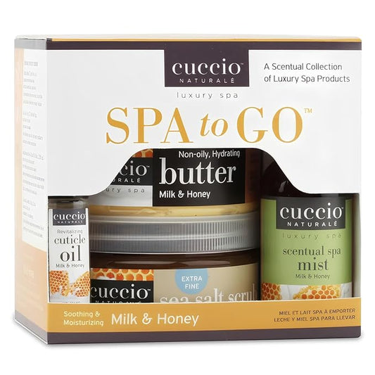 Cuccio 4 Piece Spa To Go