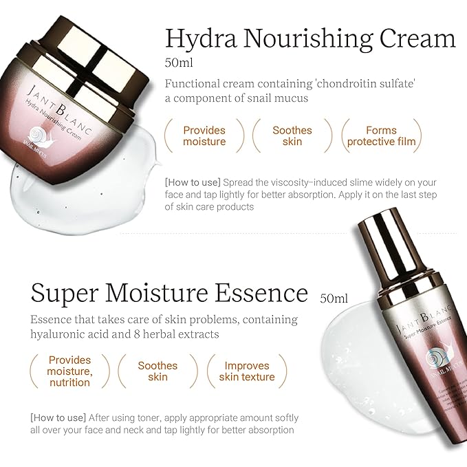 Jantblanc Snail -Mucus Skin Care Set
