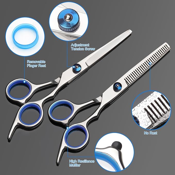 Hair Cutting Scissors Set, Professional