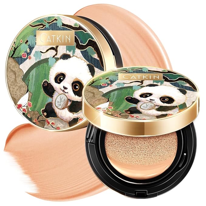 CATKIN Panda Land Full Coverage Cushion Fondation, Breathable