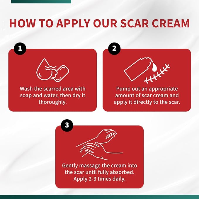 Protect Life Silicone Scar Cream for Surgical Scars, Injury & Keloid Scar Treatment, Moisturizing Scar Removal Cream, Rejuvenating Silicone Scar Gel