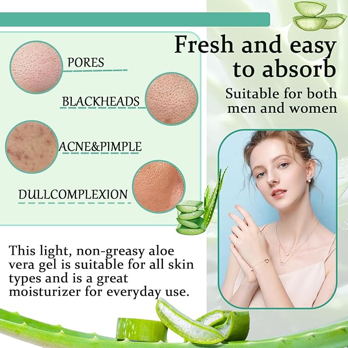 Aloe Vera Gel for Face,Moisturizing