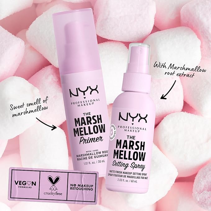 NYX PROFESSIONAL MAKEUP Marshmellow Smoothing Primer, Vegan Face Skin Benefits