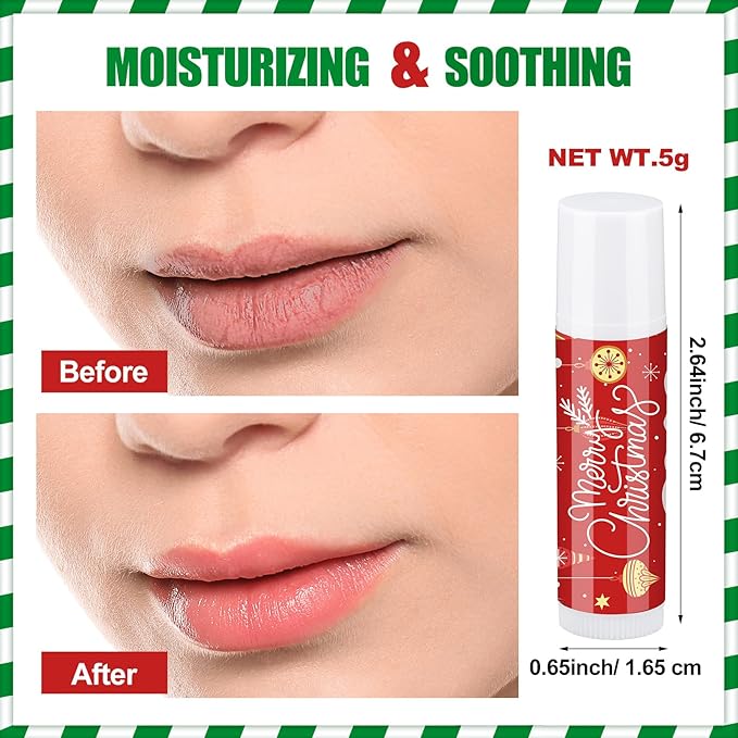 36 Pcs Lip Balm Bulk Easter Moisturizing