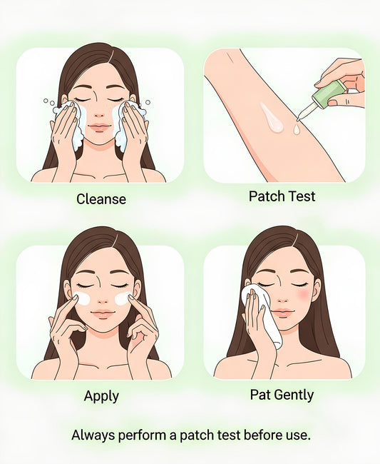 Centella Asiatica Serum Korean - Redness Corrector for Face - 38% Cica Leaf Water and Madecassoside - Ph Balanced - Barrier Support - Lightweight Calming - Rosacea Skincare Serum - Centella Ampoule