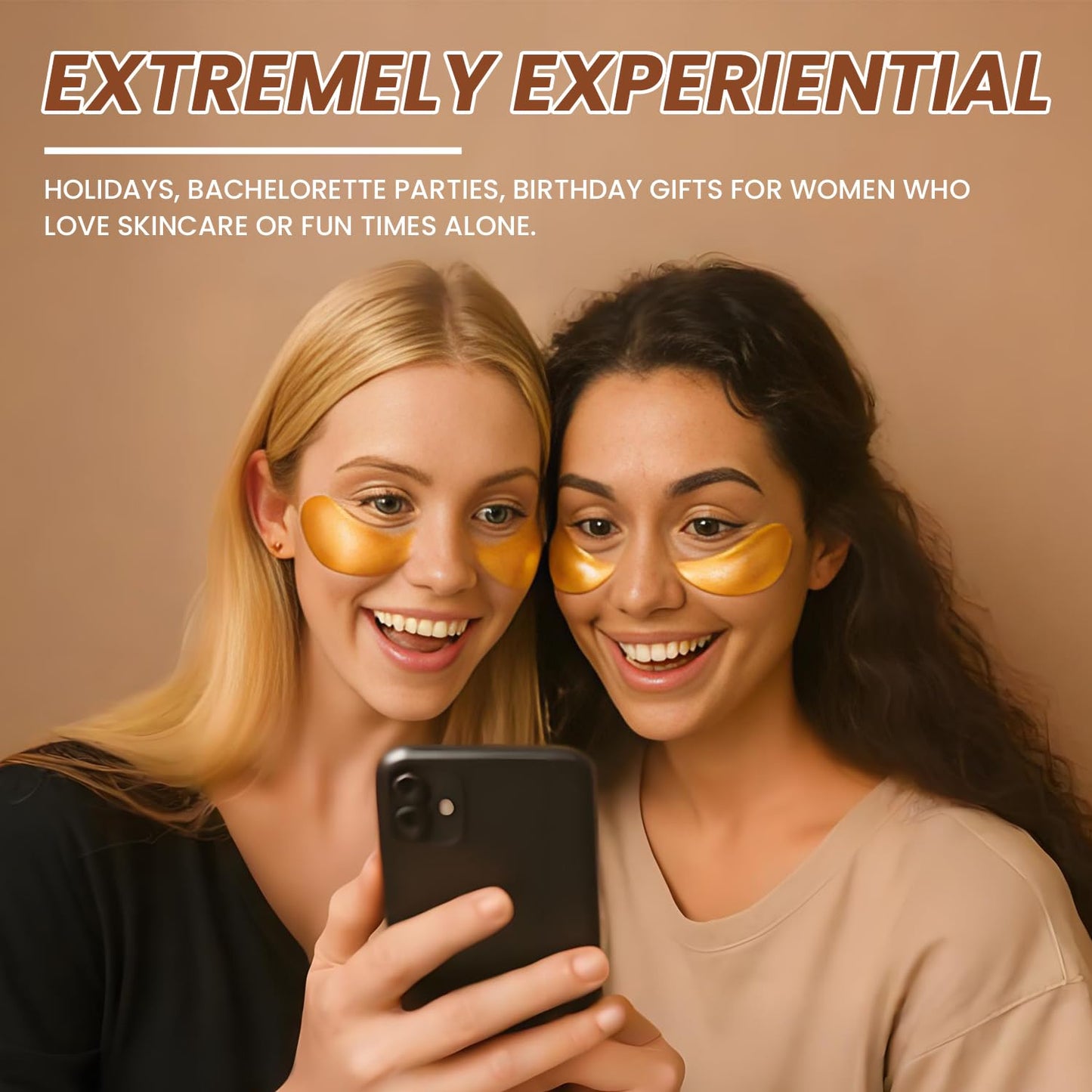 30 Pcs Lip Masks & Under Eye Masks, 24K Gold Gel Crystal Collagen Under Eye Patches for Puffy Eyes and Dark Circles, Effectively Moisturizing the Lip & Eye Skin, Reducing Wrinkles & Fine Lines