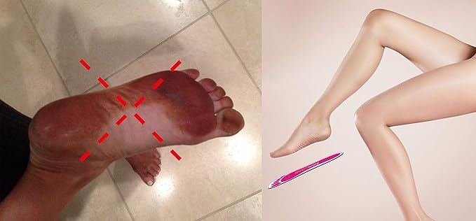 60 Pairs(120feets) Spray Tan Feet Pads for Sunless Spray Tanning in Pink