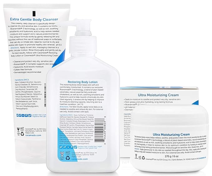 CERAMEDX Skincare System Regimen (3 pack)