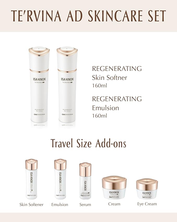 ISA KNOX TE'RVINA AD Regenerating Skincare