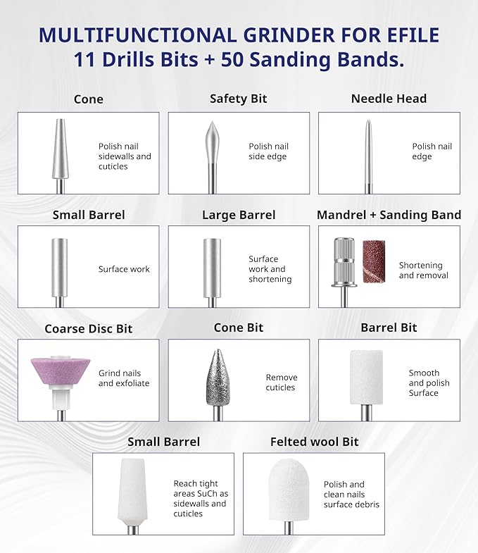 Airsee n24 portable electric nail