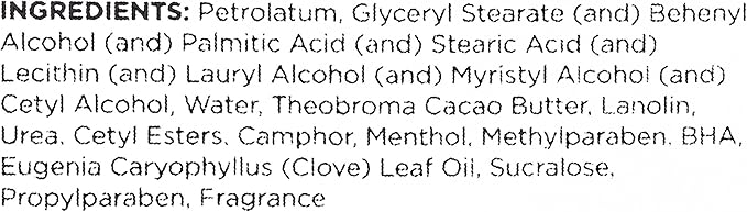 Flexitol Lip Balm, 0.35 Ounce Tube,