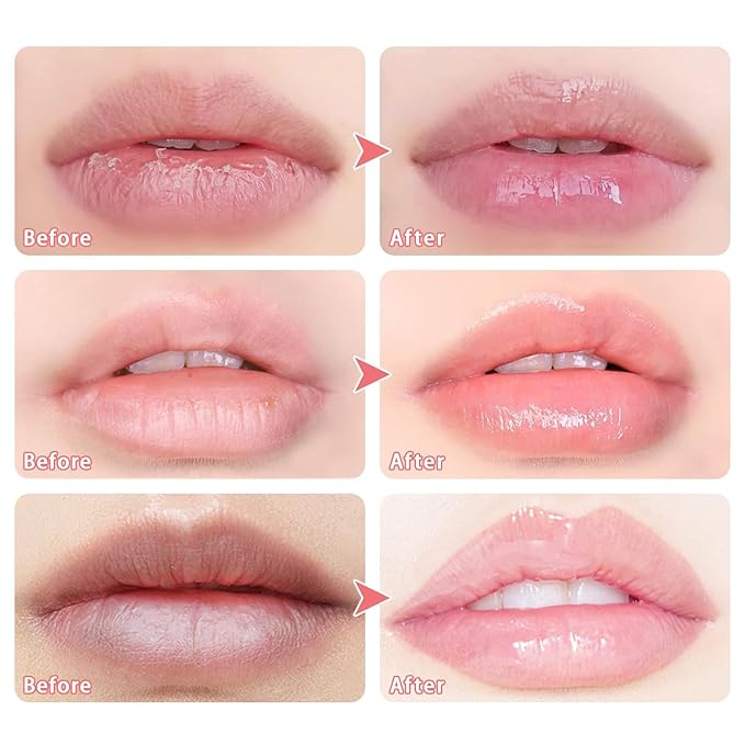 4PCS Bee Lip Balm Honey Lip Exfoliator