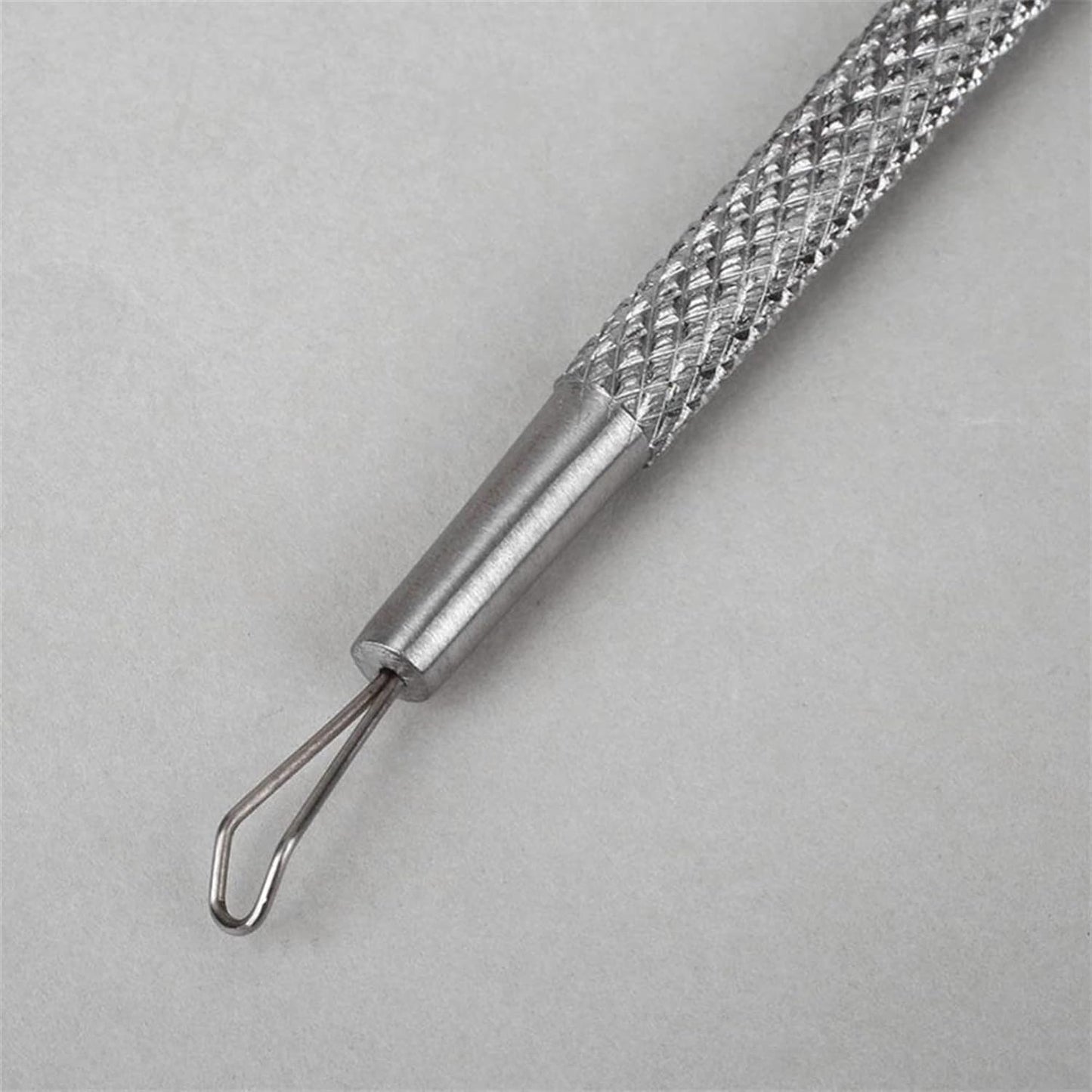 Silver Blackhead Remover Pimple Extractor Popper Tool Acne Comedone Blackhead, Blemish, Whitehead Popping, Zit Removing Skin Care Tools for Nose Face - Stainless Steel,Skin Care Tools,Blemish Removers