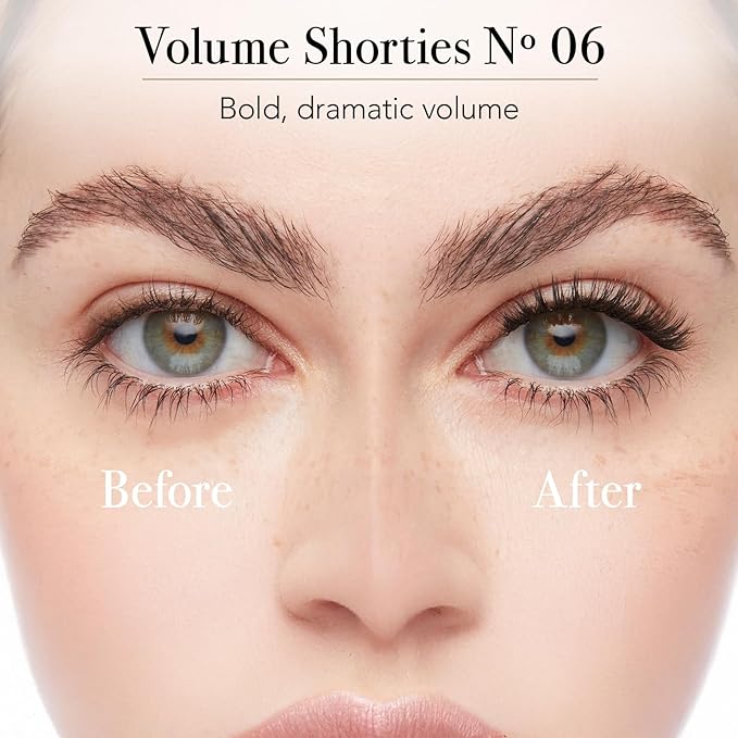 Pro Lash ProWear Starter Lash Clusters Kit - Easiest to Apply Lashes - 10-Day Cluster Eyelash Extensions - 3 Sets of False Eyelashes Plus Adhesive, Remover, Tweezers - Volume Shorties No. 06 - Black