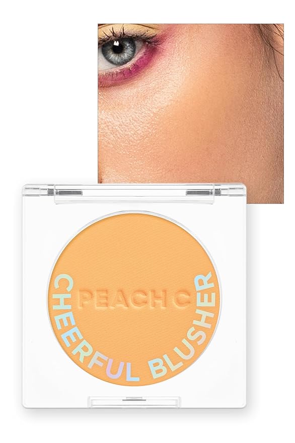Cheerful Blusher | Yellow Orange Blush for Cheeks (03 Mangoful) 14 Oz