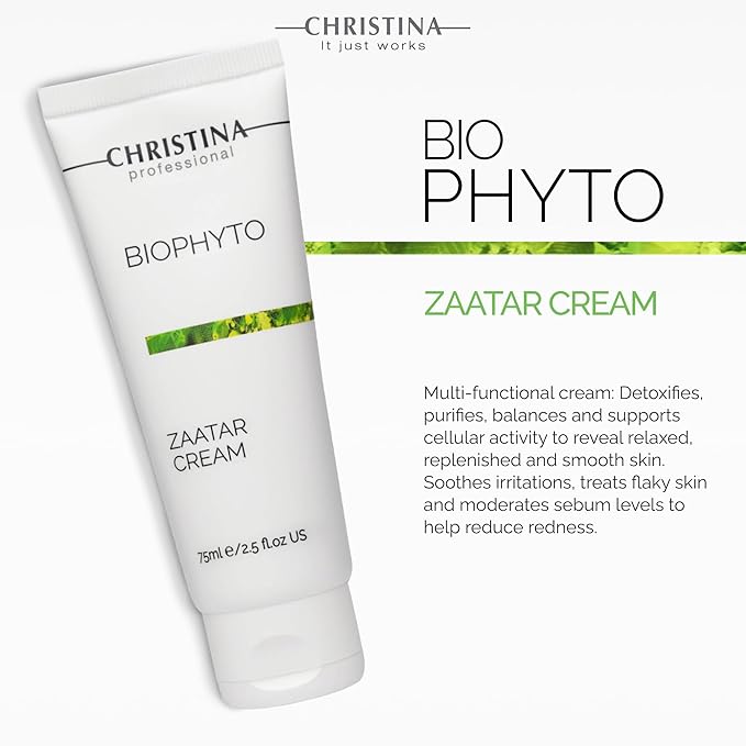 -CHRISTINA- Bio Phyto - Zaatar Cream, 75ml and Absolute Detox, 30ml | For All Skin Types