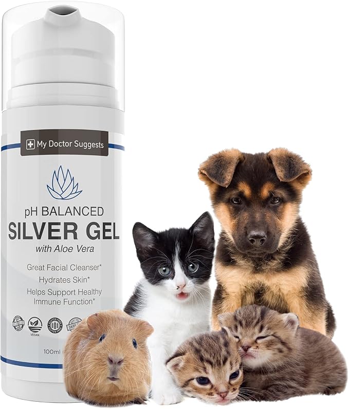 Silver Colloidal Gel with Aloe Vera, 3.38 oz (Pack of 2)