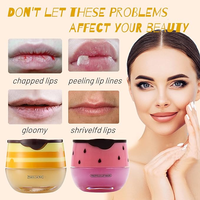 Balm Lip Balm Honey Pot, Propolis Moisturizing