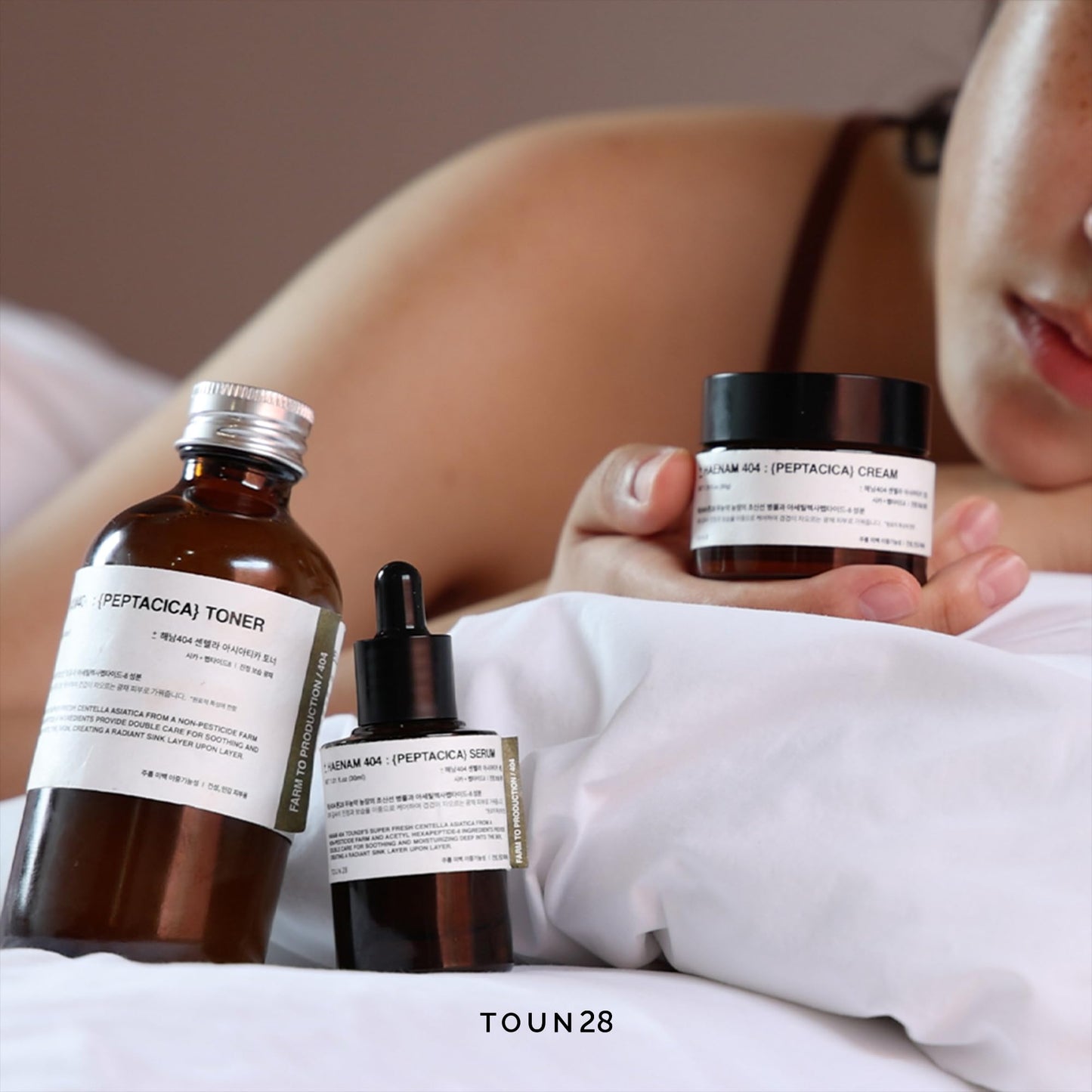 TOUN28 Korean PEPTACICA Overnight Face Cream Moisturizer | 43% Cica, Anti-Aging & Skin Repair | Premium Korean Vegan Beauty