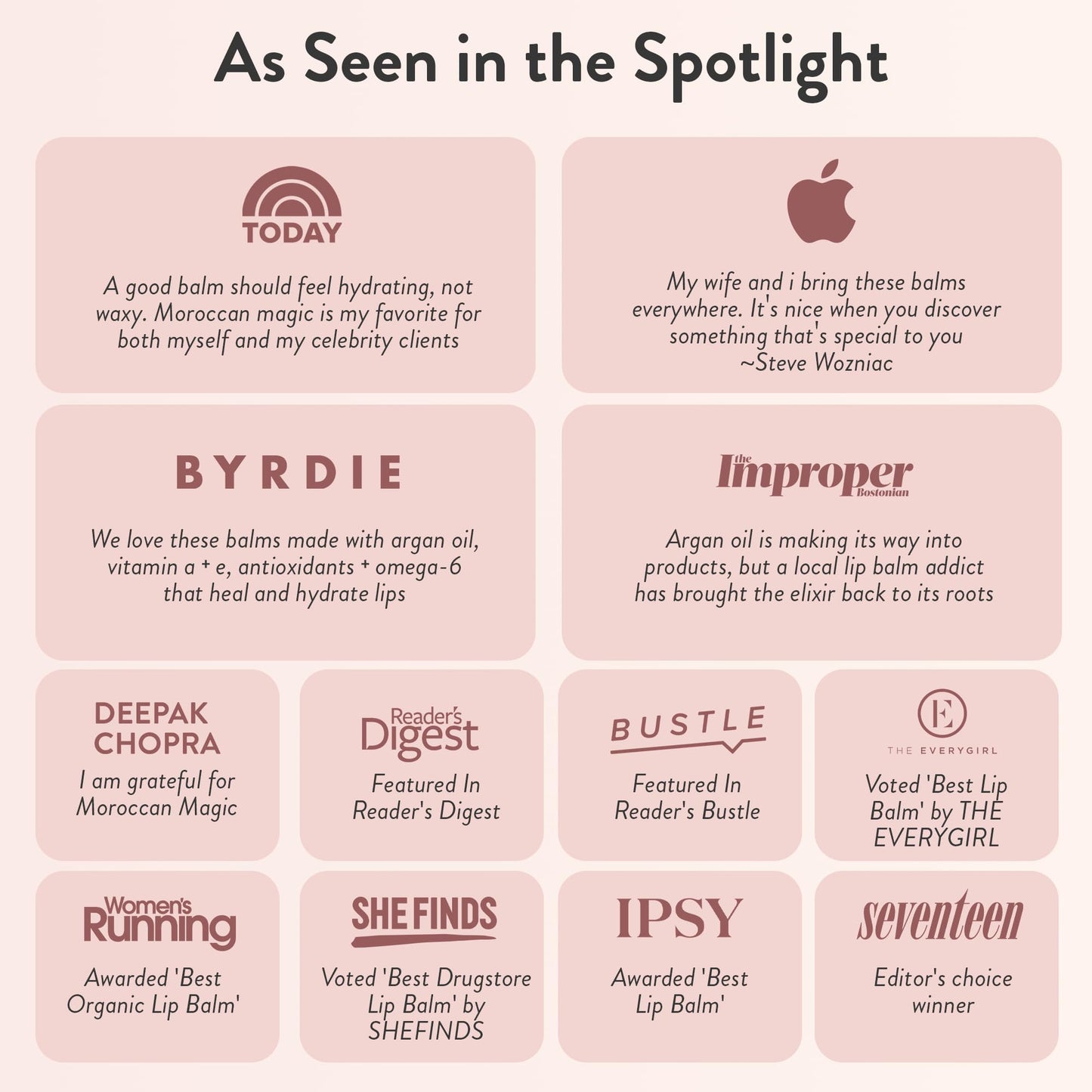 Moroccan Magic Organic Pure Coconut Lip Balm 3 Pack | Ultra-Hydrating Argan & Essential Oil Lip Moisturizer + Vitamin E | Natural Chapsticks for Dry Lips | Smooth, Non-Toxic | Organic Lip Balm Set