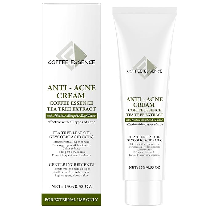 Acne Cream for Face – 15g Oil Balancing Pimple, Helps Reduce Breakouts for Oily & Blemish-Prone Skin, Gentle Daily Moisturizer for Teens & Adults (Unisex, Cruelty-Free)