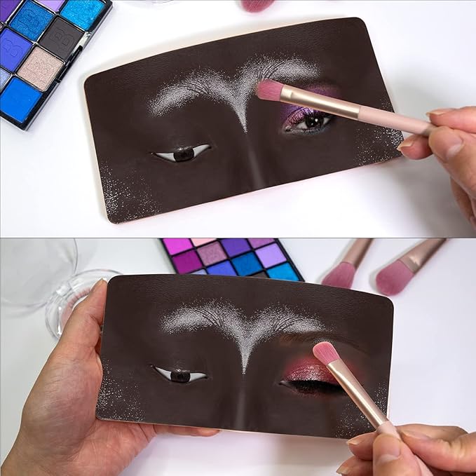 Makeup Mannequin Face, 3D Silicone Makeup Practice Face/Makeup