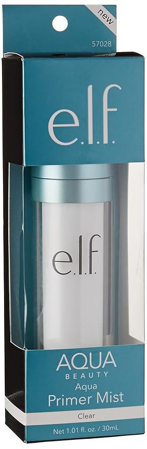 e.l.f. Aqua Beauty Primer Mist Clear, 3.5 Ounce