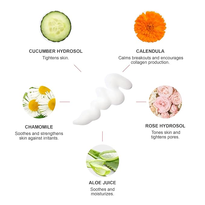 100% PURE Cucumber Cloud Natural Foam Facial Cleanser - Daily Skinfood Face Wash & Deep Hydration, Pore Cleansing, Makeup Remover for Women, Men, All Skin Types, Even Sensitive - Vegan - 5.07 oz