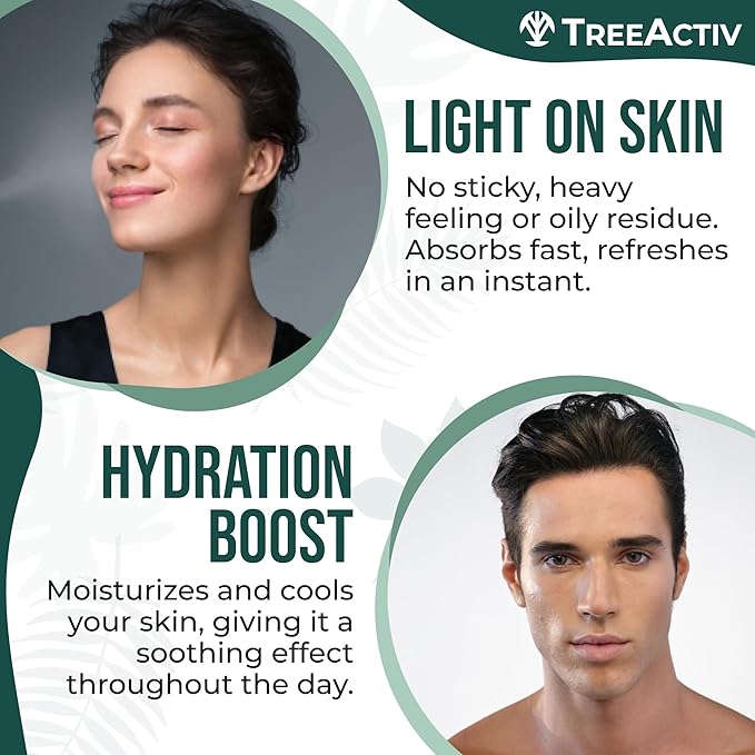 Acne Treatment Face Spray, 4 fl oz Facial Spray with Witch Hazel, Salicylic Acid for Acne Prone and Oily Skin, for Hormonal, Severe Cystic Acne, Skin Clearing Toner, 1000 Sprays