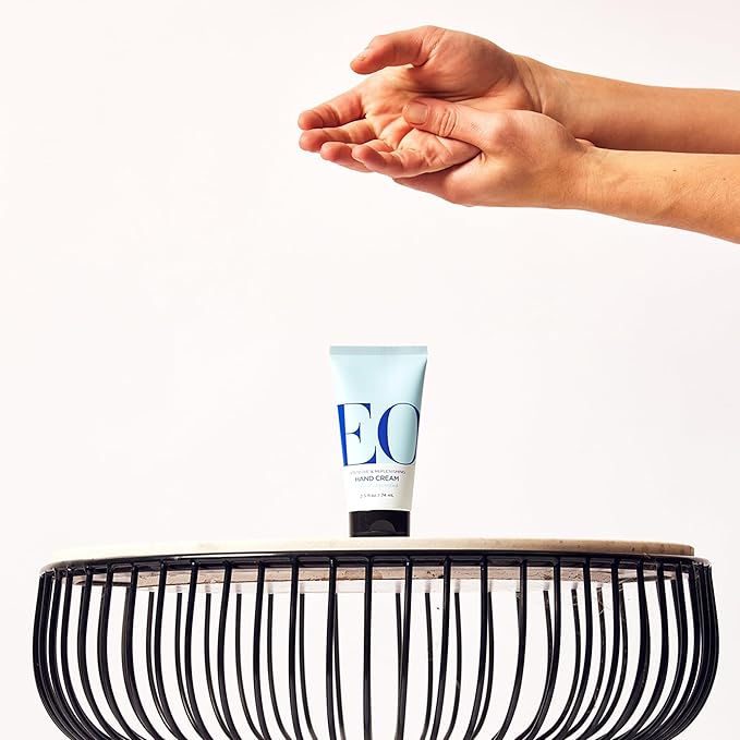 EO Hand Cream, 2.5 Ounce (Pack of 2), Unscented, Moisturizer for Dry Skin