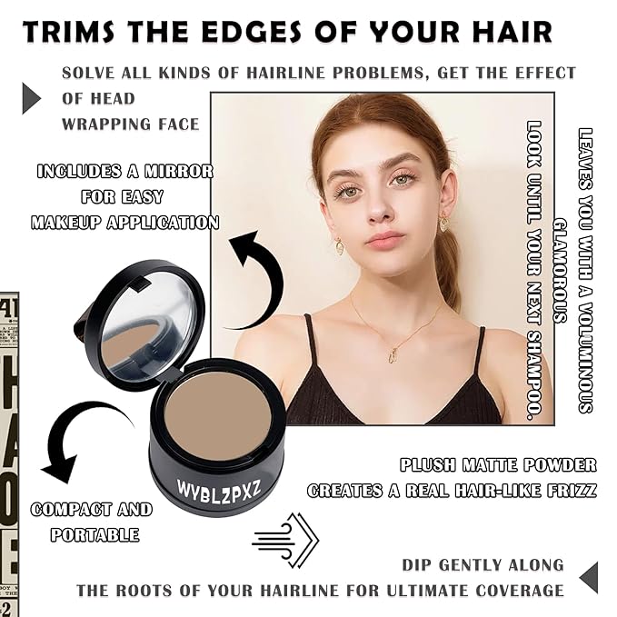 Hairline Powder,Root Touch Up Hair