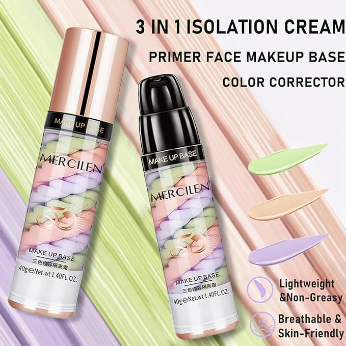 Primer Face Makeup Base, 3 In 1 Isolation