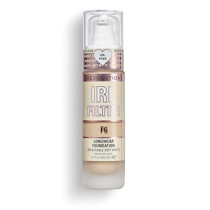 Revolution Beauty, IRL Filter Longwear Foundation, Soft &